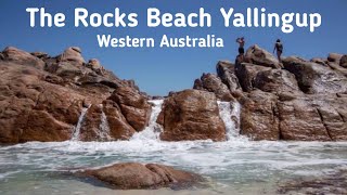 Water Pistol Fun in The Maze and Rocks Beach Yallingup Western Australia