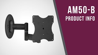 Dual Arm Swingout Mount for Flat-Panel Displays | AM50-B