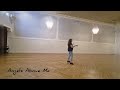 Angels Above Me - Line Dance Teach 