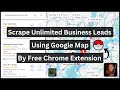 Best Free Google Map Scraper, Google Maps Scraping Tutorial Using Instant Data Scraper