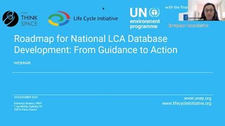 Webinar: Roadmap for National LCA database development