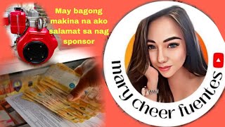 May bagong makina na ako salamat sa nag sponsor,