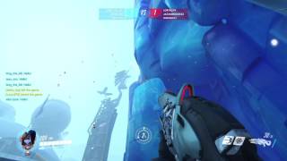 Widowmaker airborne headshot - Elimination