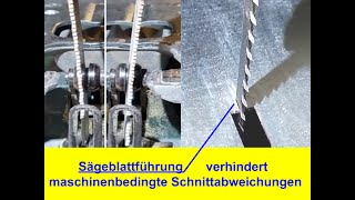 Sägeblattführung verhindert maschinenbedingte Abweichung bei der Stichsäge - siehe Werkzeuge by ebay