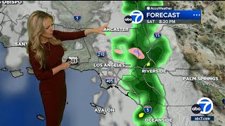 How much rain will SoCal see on Sunday? Here's the timeline