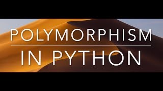 # 14 | Duck typing | Polymorphism | Python | Beginners |
