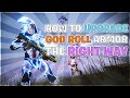 PSA: Easy GOD Roll Armor The Right Way (Don't Make This Mistake)