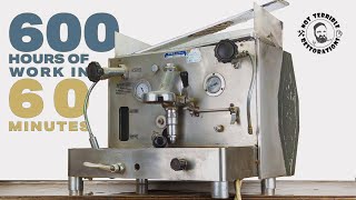 60 YEAR OLD ESPRESSO GIANT | 1964 EMI Ariete E61 is Brought Back to Life