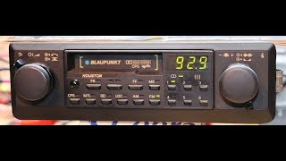 Blaupunkt Houston Car Stereo , Vintage Car Audio 1984