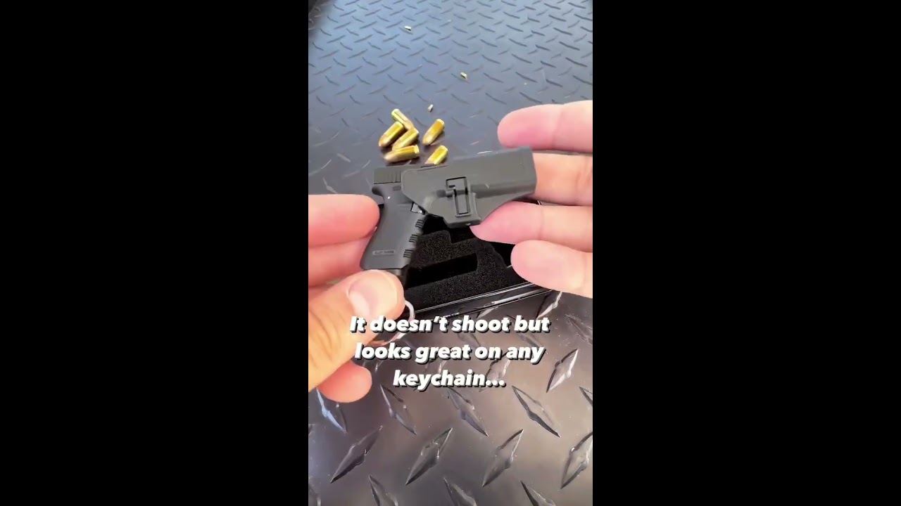 Mini Glock Gun Keychain Replica Unboxing #shorts #shortvideo