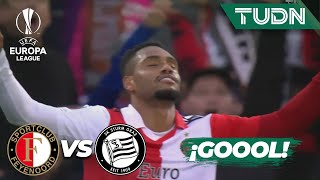 ¡MAGIA! Taconcito y GOOL de Danilo | Feyenoord 3-0 Sturm | UEFA Europa League 22/23-J2 | TUDN
