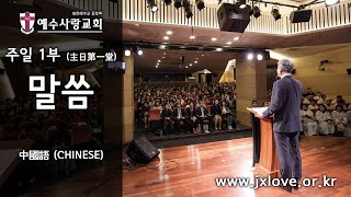 2020.06.07 [예수사랑교회 주일1부: 사도행전 강해] 主日第一堂 (CHINESE) \