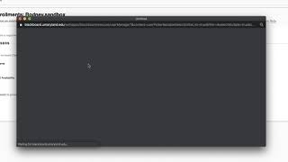 Blackboard: Enrolling Users