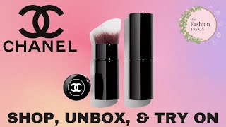 CHANEL | Retractable Foundation Brush | The Fashion Try On