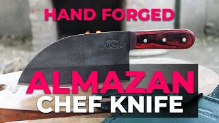 Best Cooking Chef Knife 2022 | Heavy Duty Knife | Almazan Knives - Kitchen Chef Knife - Hand Forged