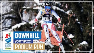 Lara Gut-Behrami | Bronze | Women’s Downhill | 2021 FIS World Alpine Ski Championships