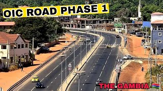 OIC Road Phase 1: Gambia’s Clean and Wider Road Drive from Airport Junction to Senegambia Africa