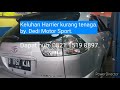 Toyota Harrier Kurang tenaga boros