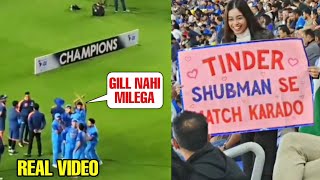 Surya, Arshdeep, Ishan Kishan teasing the Girl who proposed Shubham Gill during live match | INDvsNZ