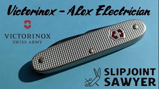 Victorinox Alox Electrician Swiss Army Knife 0.8120.26 - The Perfect Modern Alox SAK Pocket Knife?!