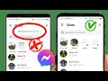 Fix Messenger Missing Chat History Sync Now Option Not Showing Problem Solve 2024