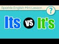 Its VS It's: What is the difference between its and it's? | ESL Homonyms & Homophones Lesson