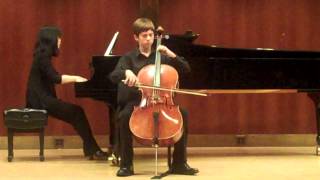 Charlie Zandieh: Brahms Cello Sonata No.1, Op. 38 (Segment)