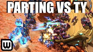 Starcraft 2: UNLIMITED ZEALOTS?! (Parting vs TY)