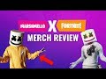 Marshmello x Fortnite MERCH REVIEW - First Look