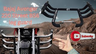 How  install Bullet Leg Guard on baja avenger mmvlogmechanic || RE Leg Guard Installation in Avenger