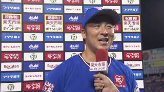 2019年7月19日 東北楽天・茂木栄五郎選手・美馬学投手ヒーローインタビュー