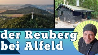 Reuberg bei Alfeld Leinebergland - Wanderung mit Fernmeldeturm Gerzen, Reuberghütte \u0026 Lippoldshöhle