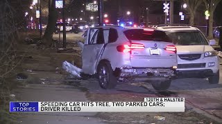 Man dies in car crash in West Pullman neighborhood, police say; vehicle split in half