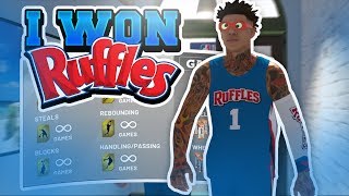 I WON RUFFLES + UNLIMITED BOOST ON EVERY BUILD IN NBA 2K19 + HOW TO WIN RUFFLES EVERY TIME!