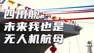 实现海空作战新高度！探访四川舰甲板：直升机 无人机 舰载机都能在这里起飞！四川舰：未来 你也可以叫我无人机航母！20241227 | 军迷天下