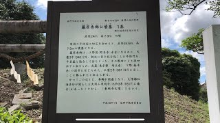 【藤原秀郷公墳墓】お墓というか、古墳ですね。