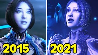 Cortana Betrays Master Chief in HALO 5 VS Why She Betrayed Him in HALO Infinite