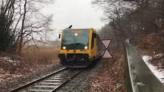 Togklip fra Nærumbanen og brede station 2022