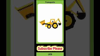 Transport name part 4 | Vehicles Name | वाहनों के नाम | Video for Kids | ABC learning  #shorts #abc