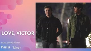 The OutFronts 'Love, Victor' panel with Cast and Creator