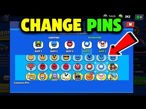 How to Change Pins in Brawl Stars