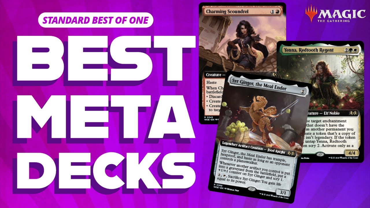 Best Meta Decks In MTG Arena Standard Best Of One (Bo1) - YouTube