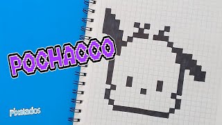 COMO DIBUJAR  A POCHACCO EN PIXEL ART - PIXELADOS