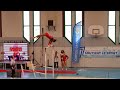 doriane nagam barres top 12 combs la ville vs schiltigheim 2022 gymnastique