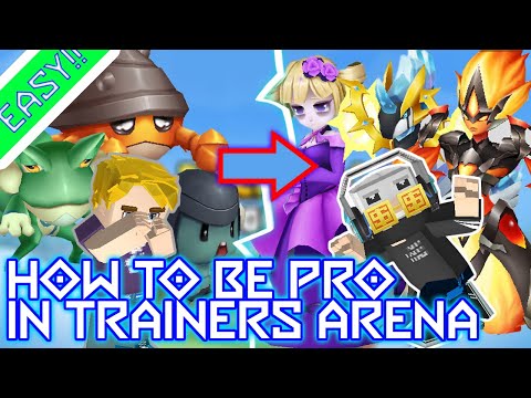 HOW TO BECOME A PRO IN THE TRAINER ARENA – THE EASIEST METHOD BLOCKMAN GO – TIPS AND TRICKS IN THE TRAINER ARENA