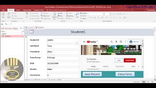 How to Create a Save Message in Microsoft Access Without VB Code
