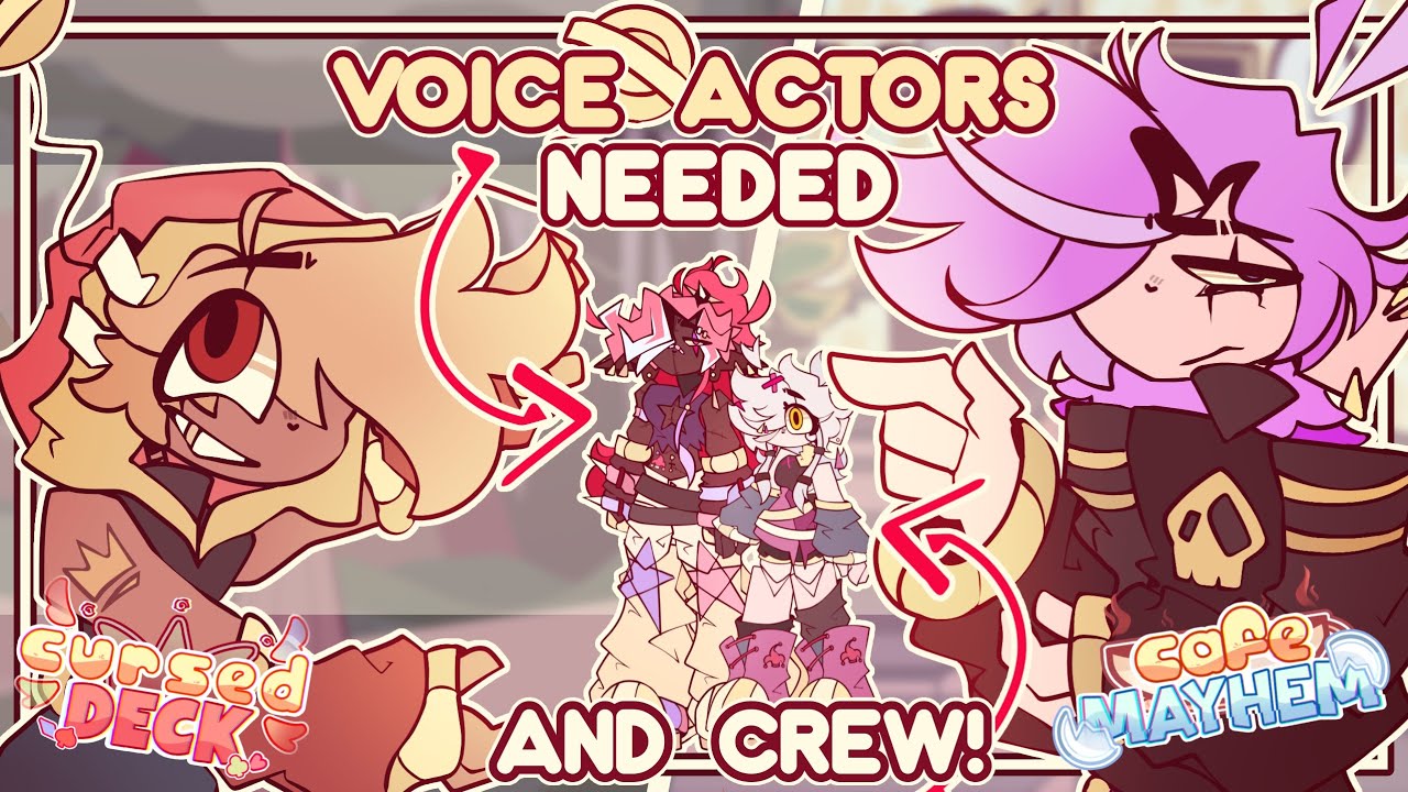 O P E N Voice Actors And Crew Needed 2 Voice Acted Series Café