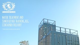 Delivery And Siting Of A 3 tier Training Rig, Consisting Of 5 Shipping Containers