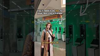 How to use the new EES kiosks for EU travel 🇪🇺