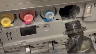 How to remove a toner cap stuck inside the machine. Ricoh MPC 3004 , IMC3000